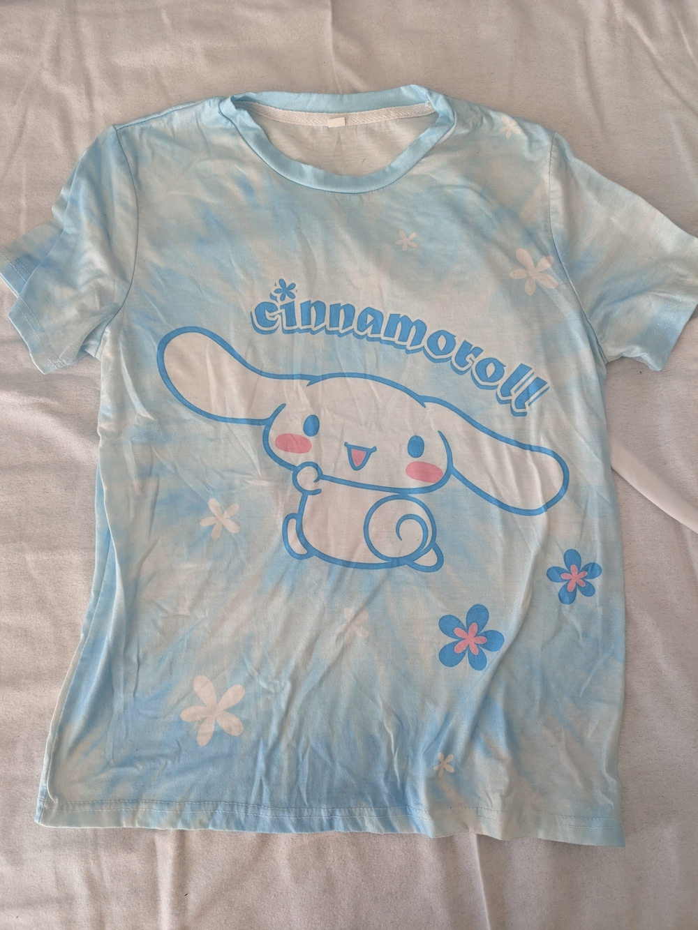 Cinnamoroll Light Blue Kids Short Sleeve Tee